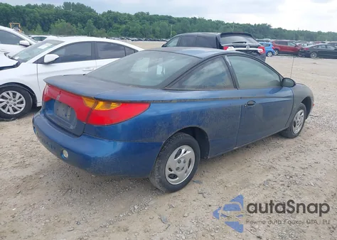 2002 Saturn S-Series Sc1 из США, поврежденный, VIN 1G8ZN12802Z237999